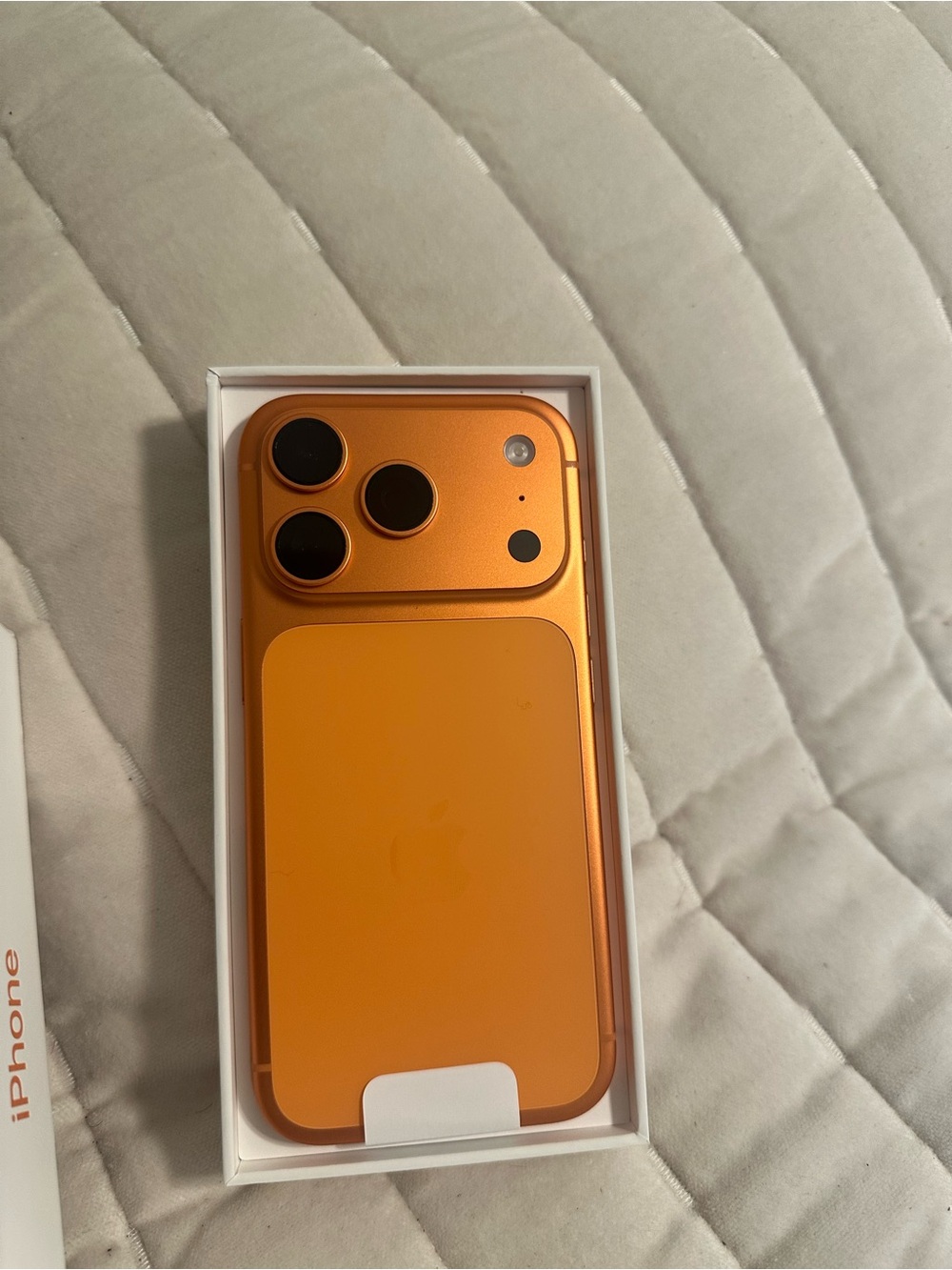 Apple iPhone Orange Metallic Finish with Triple Camera Verizon